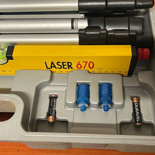 Parkside Laser Level Kit LASER 670 with tripod new