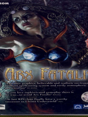 Arx Fatalis PC game μεταχειρισμένο, 2CD χωρίς βιβλίο οδηγιών
