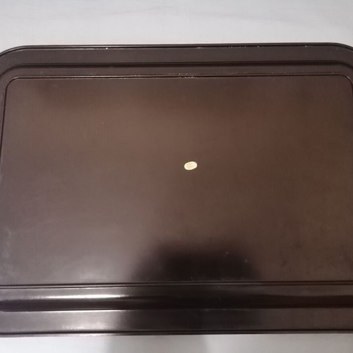 Serving tray used with floral decoration made in Japan