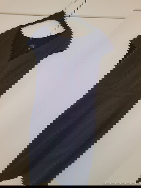 Armani Blue Pencil Dress