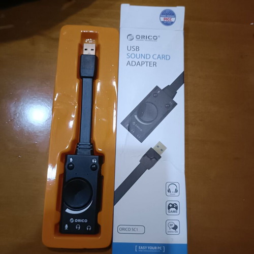 USB sound card new, in original box