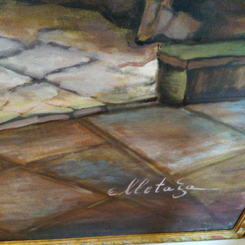 Oil painting on canvas new, artwork 1.92×1.70 m