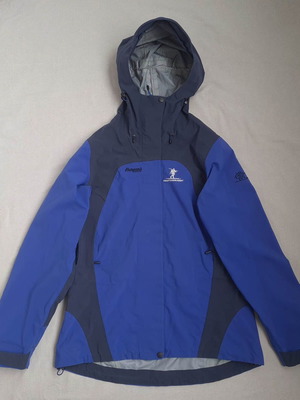 Bergans of Norway women's waterproof hiking jacket size M used, blue
