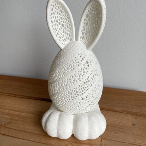 Easter Bunny Egg Lamp like new