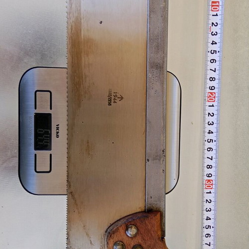 Spear & Jackson Sheffield Tenon Saw 1944, like new, WWII military collectible
