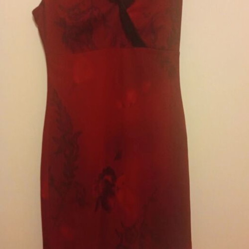 Heline dress like new, burgundy, size S
