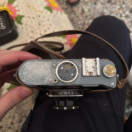 Cosmic 35 camera used, no film, normal condition