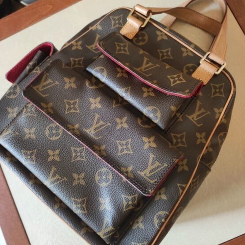 Louis Vuitton Monogram Excentri Cite handbag hand brown like new
