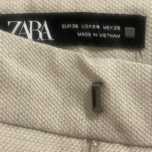 Zara beige slim fit pants, size S 36 8