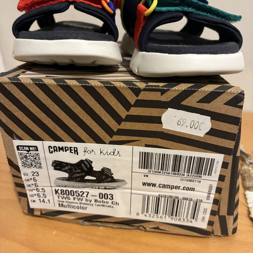 Camper children's sandals