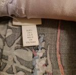 H&M semi-closed floral dress with belt L like new