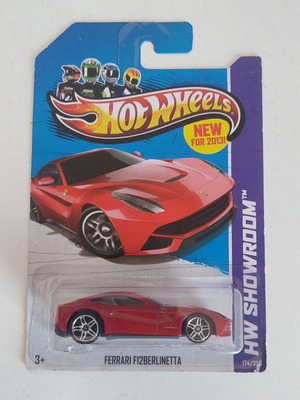 HotWheels Ferrari F12 Berlinetta 1η έκδοση 2013 σαν καινούργιο