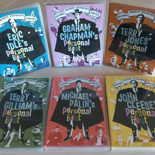 Monty Pythons 6 DVD set new, comedy with subtitles
