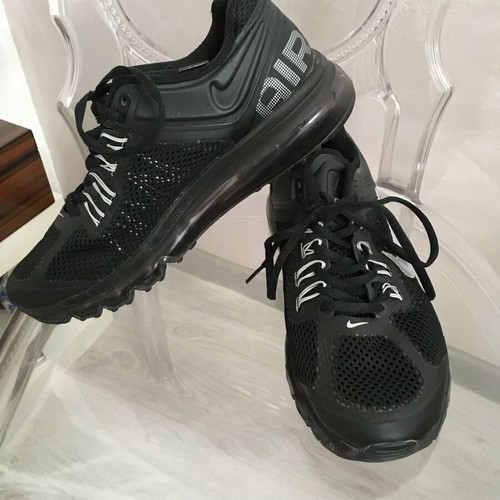Nike Air Max 2013 Triple Black sneakers unisex size 41