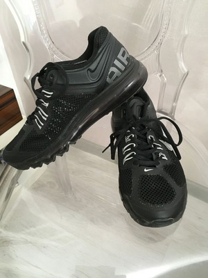 Nike Air Max 2013 Triple Black sneakers unisex size 41