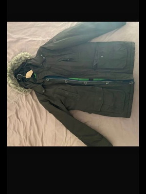 Mexx jacket brown like new size XL
