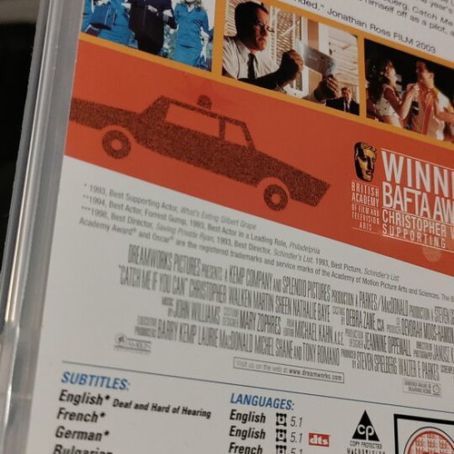 Catch Me If You Can DVD