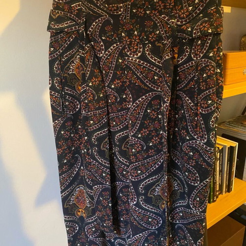 Stradivarius pants like new, houndstooth pattern with belt, high waist