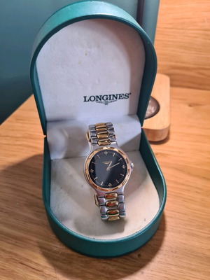 Longines Conquest V.H.P. Ana-Digi ρολόι δίχρωμο, σε άριστη κατάσταση
