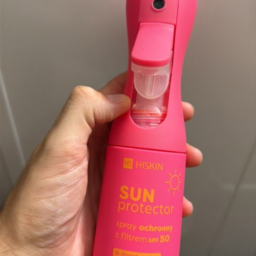 Hiskin Sun Protector Spray SPF 50 new