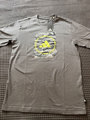Adidas T-shirt size S brand new, grey