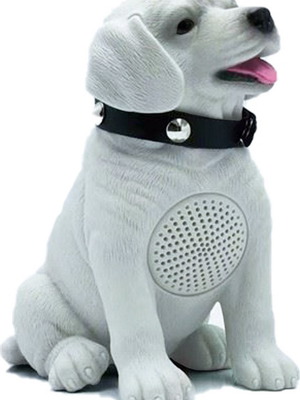 CH-M237 Puppy φορητό ηχείο Bluetooth με ραδιόφωνο, άσπρο, καινούργιο