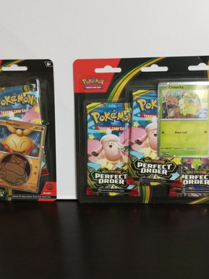 Σετ 2 πακέτων Pokémon TCG Mega Evolution Perfect Order με promo κάρτες