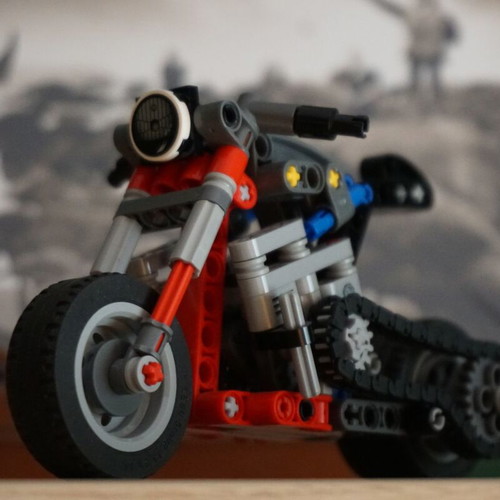 Lego Technic Vintage Cafe Racer Motorcycle like new