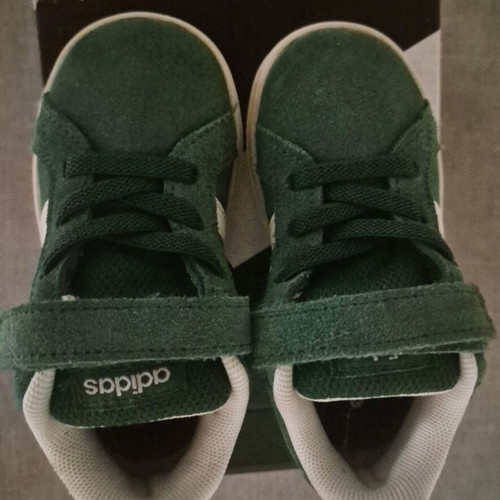 Adidas children's sneakers size 23, green