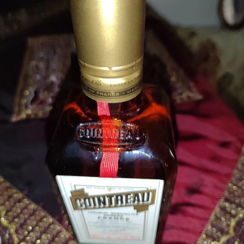 Cointreau Liqueur Vintage 1983 Sealed Collectible Bottle 0.35L