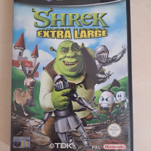 Shrek Extra Large Nintendo Gamecube used, English, excellent condition