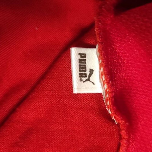 Puma men's shirt like new, size M, black and red