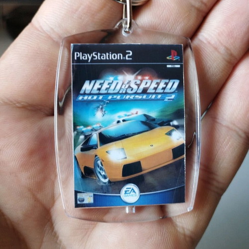 Need for Speed Hot Pursuit 2 PS2 acrylic keychain