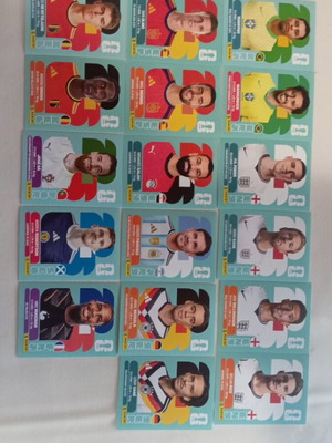 Panini World Cup 2026 stickers, set of 17