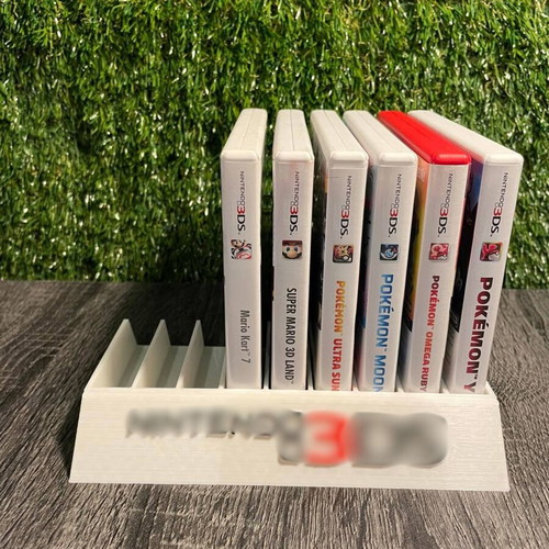 3D Printed Game Organizer for Nintendo 3DS 9 Slots new