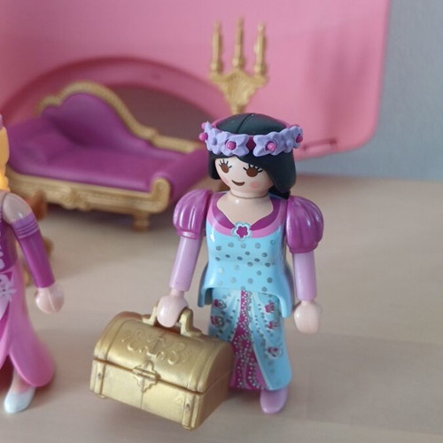 Playmobil princess playset with figures and furniture