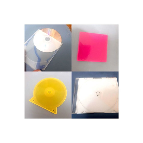 CD DVD cases set of 4 like new, different styles