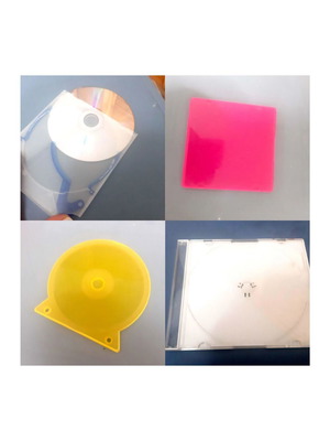 CD DVD cases set of 4 like new, different styles