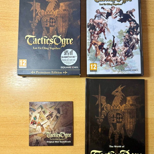 Tactics Ogre Let Us Cling Together Premium Edition for PSP like new