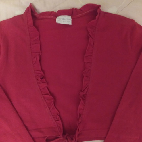 Mandarino bolero for 13-14 years old, like new, cotton