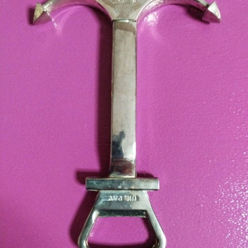 Silver bottle opener and corkscrew like new