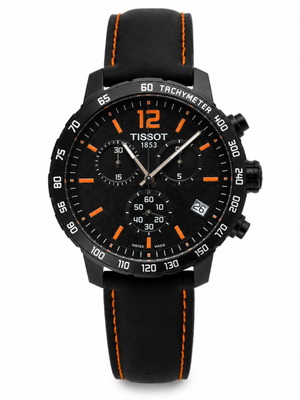Tissot 1853 Chronograph μαύρο πορτοκαλί Swiss Made καινούργιο