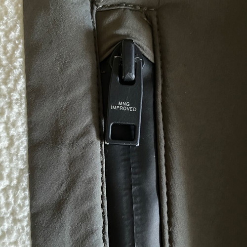 Tech fleece jacket used, size M, white