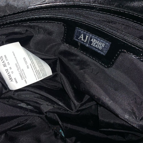 Armani Jeans large black handbag new