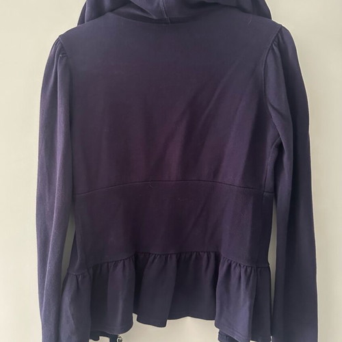 JLO Y2K vintage 2000s hoodie zip like new, purple, size M