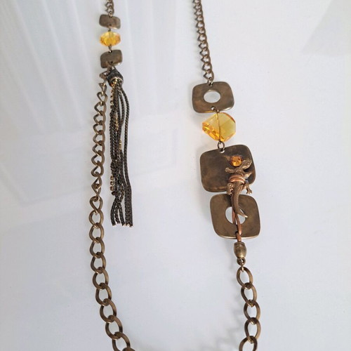 Long necklace used