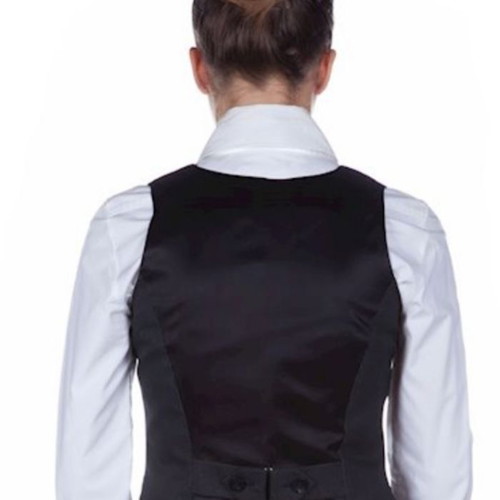 Elegant black vest by Efrea