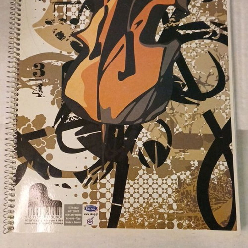 Music notebook new A4 40 pages