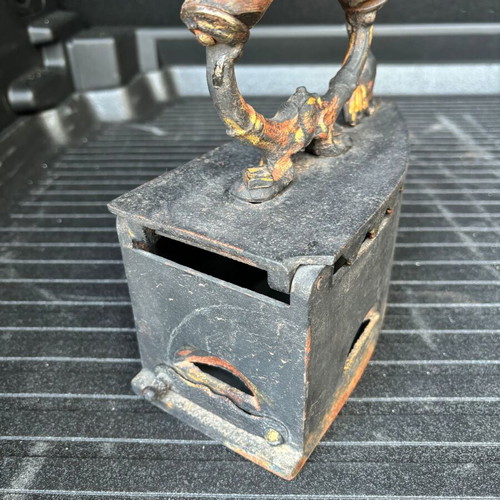 Charcoal iron antique for decoration, like new