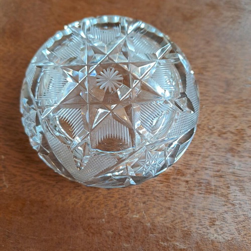 Crystal ashtray like new